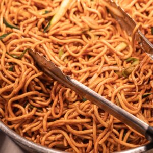 Nouilles sautées aux légumes